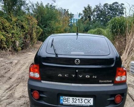 Cанг Йонг Actyon 2007 у Києві на Automoto.ua Чорний Cанг Йонг Actyon, об'ємом двигуна 2 л та пробігом 230 тис. км за 5500 $, фото 3 на Automoto.ua