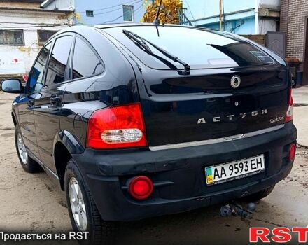 Чорний Cанг Йонг Actyon, об'ємом двигуна 2.3 л та пробігом 394 тис. км за 6200 $, фото 4 на Automoto.ua
