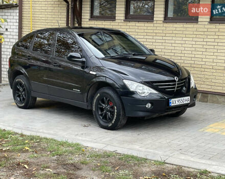 Чорний Cанг Йонг Actyon, об'ємом двигуна 2 л та пробігом 167 тис. км за 6500 $, фото 1 на Automoto.ua