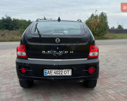 Чорний Cанг Йонг Actyon, об'ємом двигуна 2 л та пробігом 108 тис. км за 6000 $, фото 4 на Automoto.ua