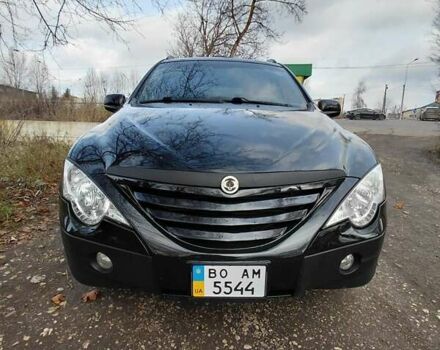 Чорний Cанг Йонг Actyon, об'ємом двигуна 2 л та пробігом 221 тис. км за 5800 $, фото 2 на Automoto.ua