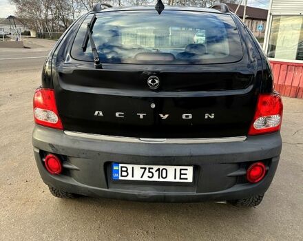 Чорний Cанг Йонг Actyon, об'ємом двигуна 2 л та пробігом 169 тис. км за 6000 $, фото 3 на Automoto.ua