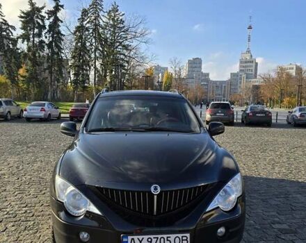 Черный Cанг Йонг Актион, объемом двигателя 2.3 л и пробегом 163 тыс. км за 6990 $, фото 1 на Automoto.ua