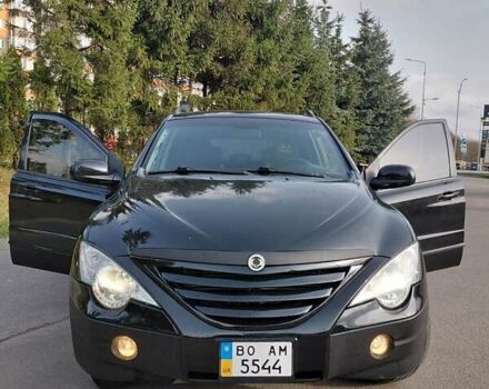 Чорний Cанг Йонг Actyon, об'ємом двигуна 2 л та пробігом 221 тис. км за 5800 $, фото 7 на Automoto.ua