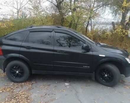 Cанг Йонг Actyon 2008 у Горішні Плавні (Комсомольськ) на Automoto.ua Чорний Cанг Йонг Actyon, об'ємом двигуна 2 л та пробігом 218 тис. км за 7500 $, фото 18 на Automoto.ua