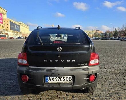 Черный Cанг Йонг Актион, объемом двигателя 2.3 л и пробегом 163 тыс. км за 6990 $, фото 5 на Automoto.ua