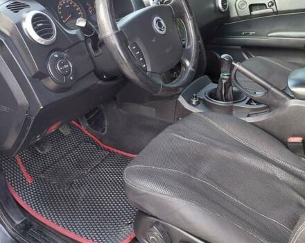 Чорний Cанг Йонг Actyon, об'ємом двигуна 2 л та пробігом 221 тис. км за 5800 $, фото 12 на Automoto.ua