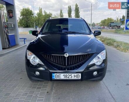Чорний Cанг Йонг Actyon, об'ємом двигуна 2.3 л та пробігом 158 тис. км за 7499 $, фото 1 на Automoto.ua