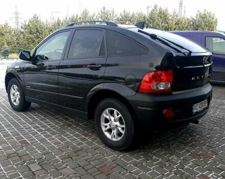 Чорний Cанг Йонг Actyon, об'ємом двигуна 2.3 л та пробігом 88 тис. км за 10500 $, фото 3 на Automoto.ua