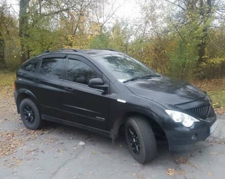 Cанг Йонг Actyon 2008 у Горішні Плавні (Комсомольськ) на Automoto.ua Чорний Cанг Йонг Actyon, об'ємом двигуна 2 л та пробігом 218 тис. км за 7500 $, фото 1 на Automoto.ua
