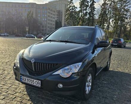 Черный Cанг Йонг Актион, объемом двигателя 2.3 л и пробегом 163 тыс. км за 6990 $, фото 2 на Automoto.ua