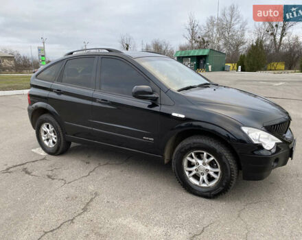 Черный Cанг Йонг Актион, объемом двигателя 2.3 л и пробегом 165 тыс. км за 6650 $, фото 8 на Automoto.ua