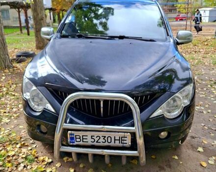 Чорний Cанг Йонг Actyon, об'ємом двигуна 2.7 л та пробігом 196 тис. км за 5300 $, фото 9 на Automoto.ua