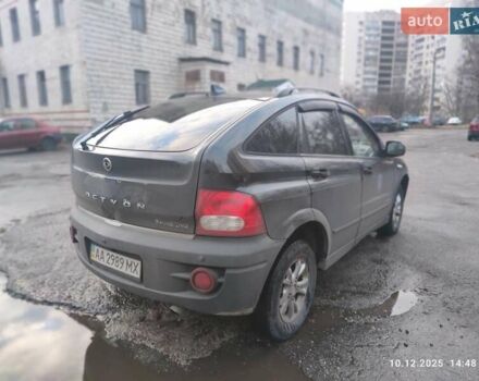 Черный Cанг Йонг Актион, объемом двигателя 2 л и пробегом 281 тыс. км за 4710 $, фото 4 на Automoto.ua