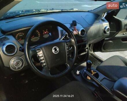 Черный Cанг Йонг Актион, объемом двигателя 2.3 л и пробегом 180 тыс. км за 4500 $, фото 4 на Automoto.ua