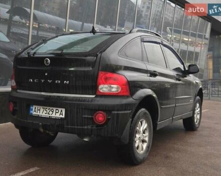 Чорний Cанг Йонг Actyon, об'ємом двигуна 2.3 л та пробігом 190 тис. км за 4700 $, фото 3 на Automoto.ua