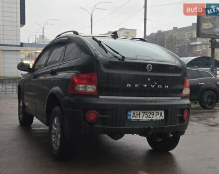 Чорний Cанг Йонг Actyon, об'ємом двигуна 2.3 л та пробігом 190 тис. км за 4700 $, фото 4 на Automoto.ua