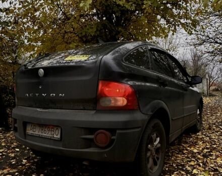 Cанг Йонг Actyon 2012 у Краматорске на Automoto.ua Чорний Cанг Йонг Actyon, об'ємом двигуна 2 л та пробігом 209 тис. км за 4519 $, фото 2 на Automoto.ua