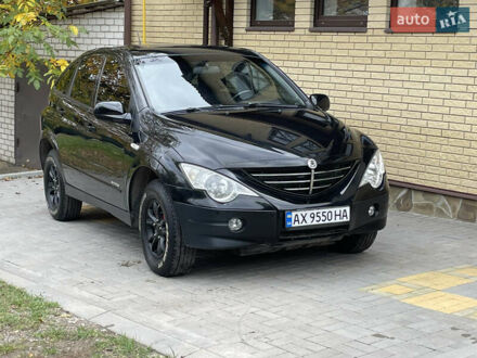 Cанг Йонг Actyon 2007 у Харкові на Automoto.ua Чорний Cанг Йонг Actyon, об'ємом двигуна 2 л та пробігом 167 тис. км за 6500 $, фото 1 на Automoto.ua