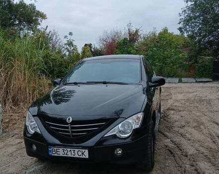 Чорний Cанг Йонг Actyon, об'ємом двигуна 2 л та пробігом 230 тис. км за 5500 $, фото 1 на Automoto.ua