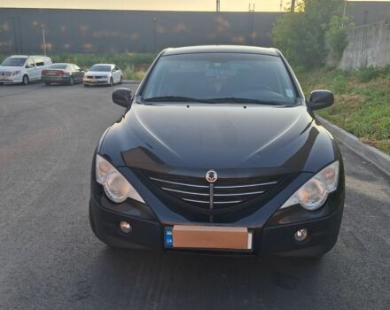 Черный Cанг Йонг Актион, объемом двигателя 2 л и пробегом 274 тыс. км за 7070 $, фото 1 на Automoto.ua