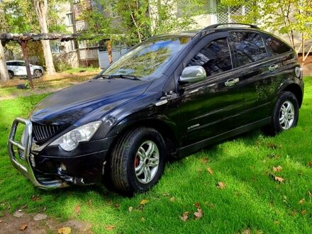 Чорний Cанг Йонг Actyon, об'ємом двигуна 2.7 л та пробігом 196 тис. км за 5300 $, фото 1 на Automoto.ua