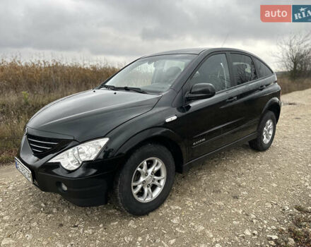 Чорний Cанг Йонг Actyon, об'ємом двигуна 2 л та пробігом 110 тис. км за 6900 $, фото 1 на Automoto.ua