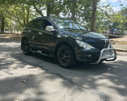 Черный Cанг Йонг Актион, объемом двигателя 2 л и пробегом 266 тыс. км за 7500 $, фото 1 на Automoto.ua