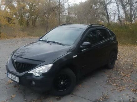 Cанг Йонг Actyon 2008 у Горішні Плавні (Комсомольськ) на Automoto.ua Чорний Cанг Йонг Actyon, об'ємом двигуна 2 л та пробігом 218 тис. км за 7500 $, фото 1 на Automoto.ua