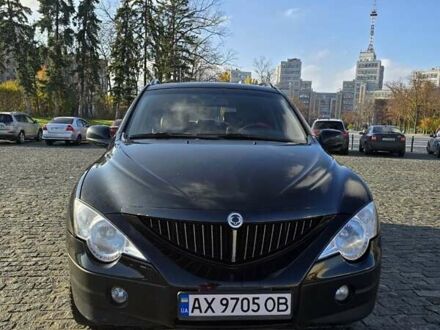 Черный Cанг Йонг Актион, объемом двигателя 2.3 л и пробегом 163 тыс. км за 6990 $, фото 1 на Automoto.ua