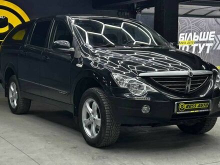 Чорний Cанг Йонг Actyon, об'ємом двигуна 2 л та пробігом 142 тис. км за 9000 $, фото 1 на Automoto.ua