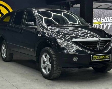 Черный Cанг Йонг Актион, объемом двигателя 2 л и пробегом 142 тыс. км за 9000 $, фото 1 на Automoto.ua