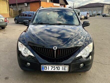 Чорний Cанг Йонг Actyon, об'ємом двигуна 2 л та пробігом 169 тис. км за 6000 $, фото 1 на Automoto.ua