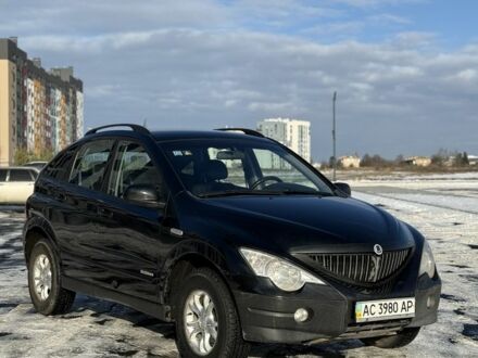 Чорний Cанг Йонг Actyon, об'ємом двигуна 2 л та пробігом 280 тис. км за 6550 $, фото 1 на Automoto.ua