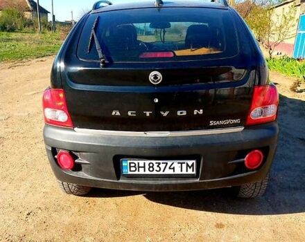 Черный Cанг Йонг Актион, объемом двигателя 2.3 л и пробегом 240 тыс. км за 4900 $, фото 1 на Automoto.ua