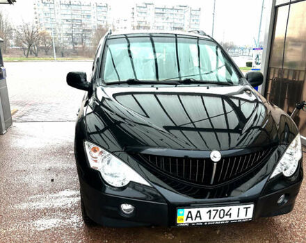 Чорний Cанг Йонг Actyon, об'ємом двигуна 2.3 л та пробігом 180 тис. км за 6000 $, фото 1 на Automoto.ua