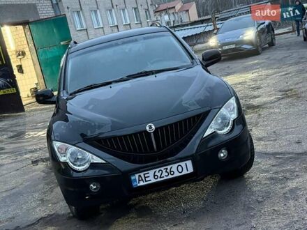 Черный Cанг Йонг Актион, объемом двигателя 2.3 л и пробегом 126 тыс. км за 5900 $, фото 1 на Automoto.ua