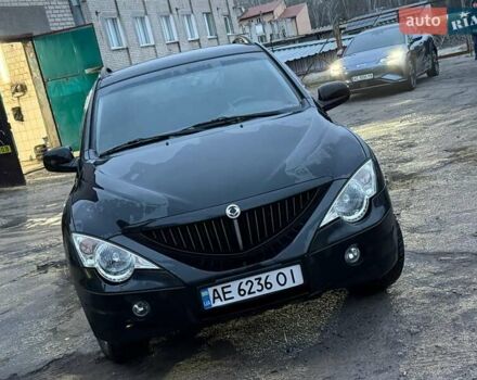 Черный Cанг Йонг Актион, объемом двигателя 2.3 л и пробегом 126 тыс. км за 5900 $, фото 1 на Automoto.ua