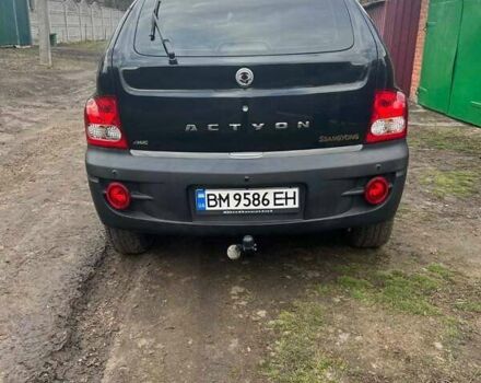 Чорний Cанг Йонг Actyon, об'ємом двигуна 2 л та пробігом 240 тис. км за 8500 $, фото 1 на Automoto.ua