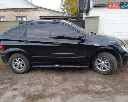 Черный Cанг Йонг Актион, объемом двигателя 2 л и пробегом 168 тыс. км за 7000 $, фото 1 на Automoto.ua