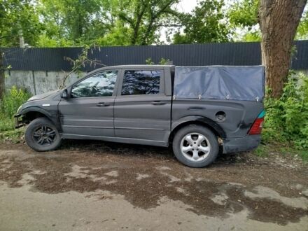 Чорний Cанг Йонг Actyon, об'ємом двигуна 2 л та пробігом 300 тис. км за 5200 $, фото 1 на Automoto.ua