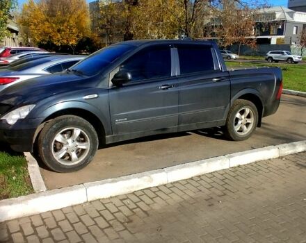 Черный Cанг Йонг Актион, объемом двигателя 2 л и пробегом 140 тыс. км за 7800 $, фото 1 на Automoto.ua