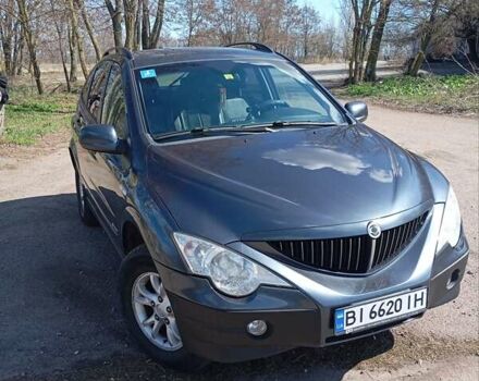 Фіолетовий Cанг Йонг Actyon, об'ємом двигуна 2.3 л та пробігом 170 тис. км за 5900 $, фото 1 на Automoto.ua