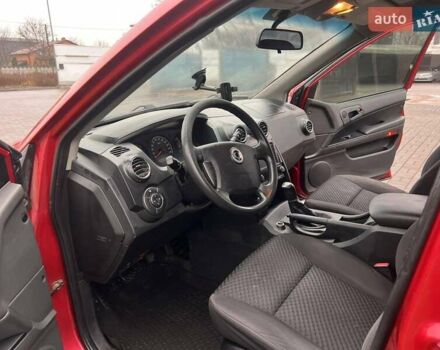 Красный Cанг Йонг Актион, объемом двигателя 2 л и пробегом 244 тыс. км за 6500 $, фото 4 на Automoto.ua