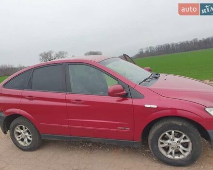 Красный Cанг Йонг Актион, объемом двигателя 2 л и пробегом 206 тыс. км за 6500 $, фото 3 на Automoto.ua