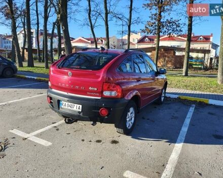 Красный Cанг Йонг Актион, объемом двигателя 2 л и пробегом 197 тыс. км за 5300 $, фото 4 на Automoto.ua