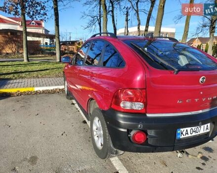 Красный Cанг Йонг Актион, объемом двигателя 2 л и пробегом 197 тыс. км за 5300 $, фото 16 на Automoto.ua