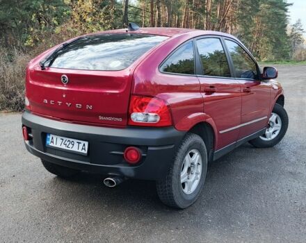Червоний Cанг Йонг Actyon, об'ємом двигуна 2 л та пробігом 200 тис. км за 6400 $, фото 3 на Automoto.ua