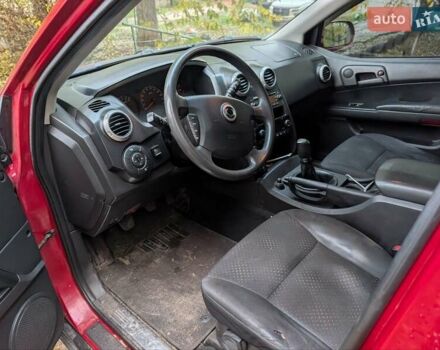 Красный Cанг Йонг Актион, объемом двигателя 2.3 л и пробегом 176 тыс. км за 6500 $, фото 1 на Automoto.ua