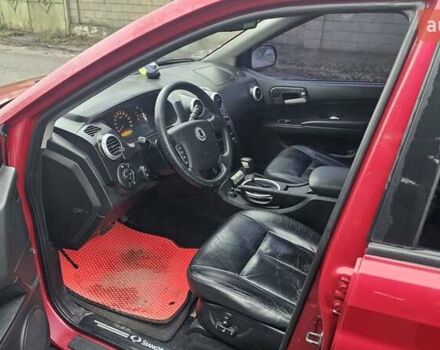 Красный Cанг Йонг Актион, объемом двигателя 2 л и пробегом 170 тыс. км за 4600 $, фото 7 на Automoto.ua